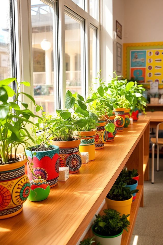 diversity through colorful containers