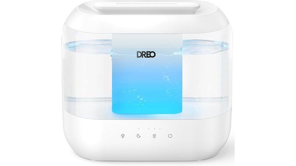 dreo ultrasonic humidifier large rooms