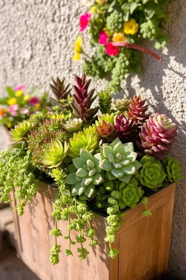drought resistant vertical garden designs