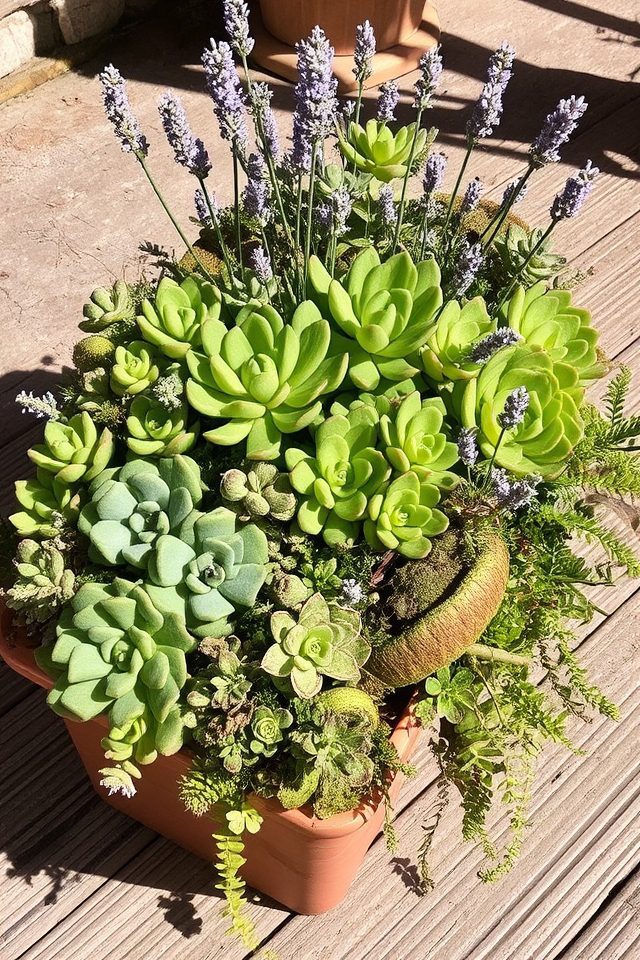 drought tolerant plant arrangements