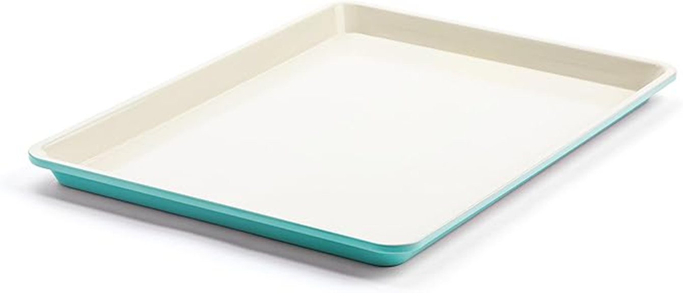 durable half cookie sheet