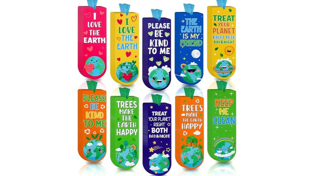 earth day bookmarks for children