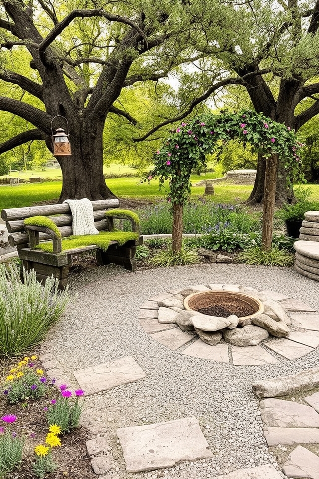 earthy natural rustic wood