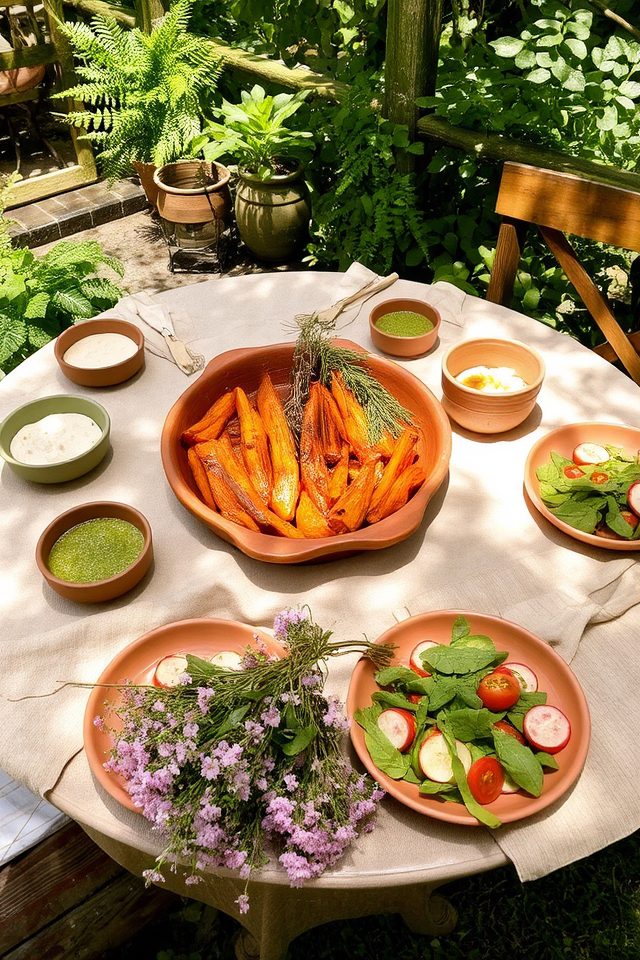 earthy tones for tranquility