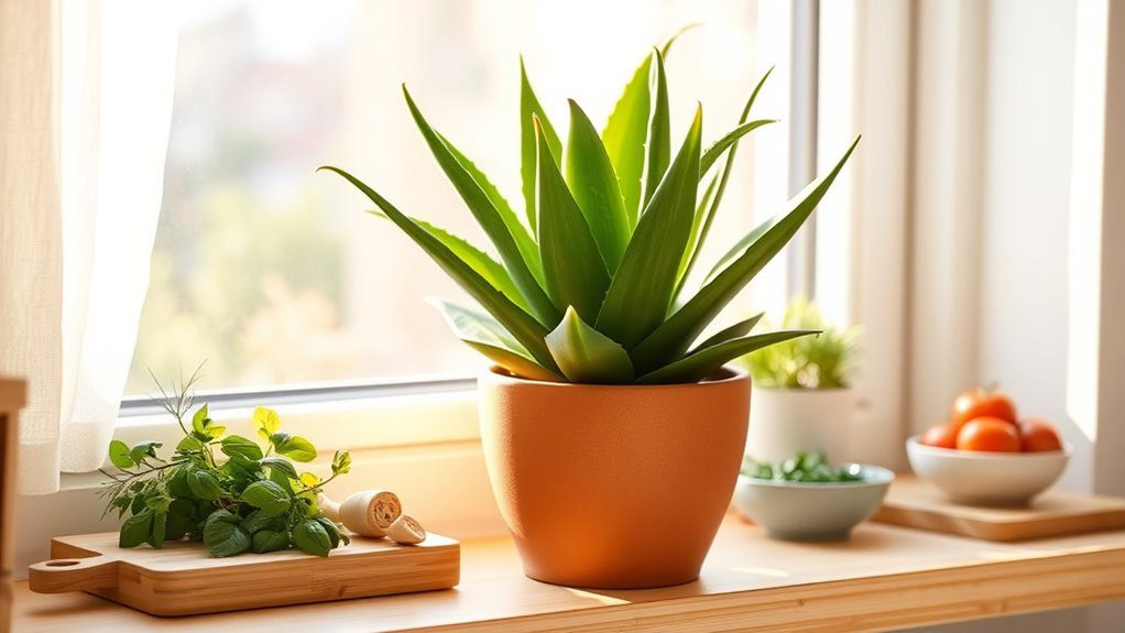 easy care kitchen plant