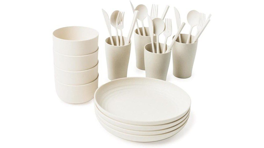 eco friendly dinnerware set