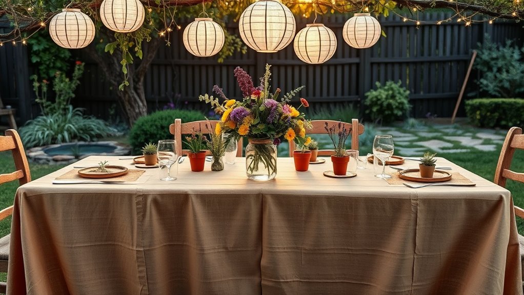 eco friendly garden decorations