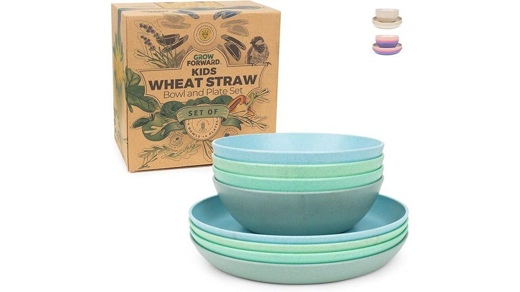 eco friendly kids dinnerware set