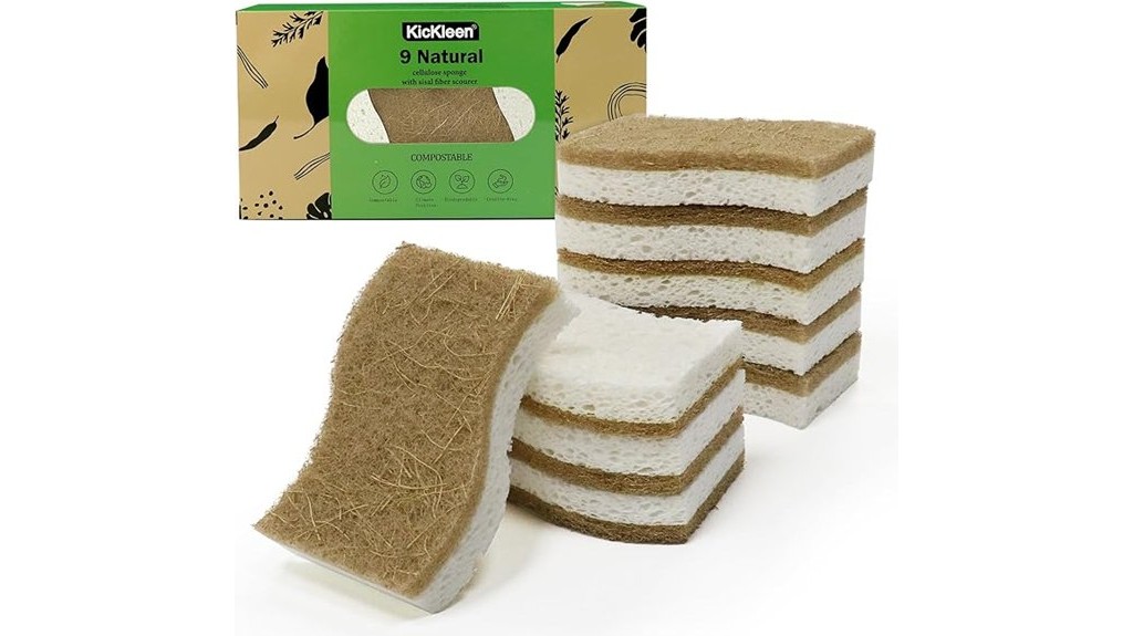 eco friendly kitchen cleaning sponges