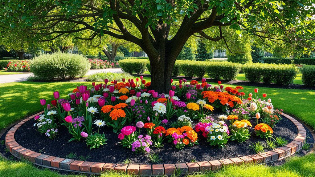 edging enhances garden boundaries