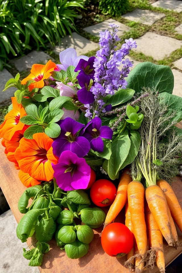 edible flowers culinary ornamental