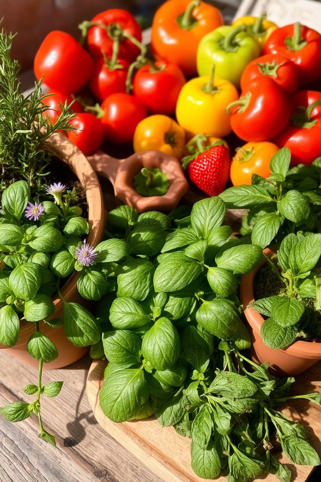 edible plants for fresh flavors