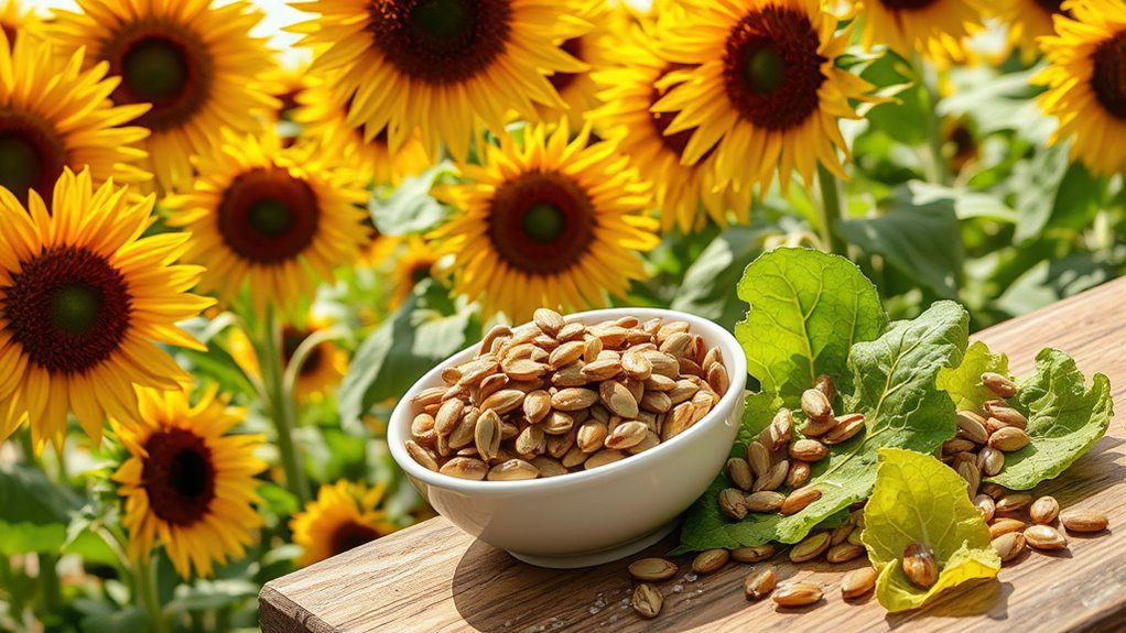 edible sunflower health benefits