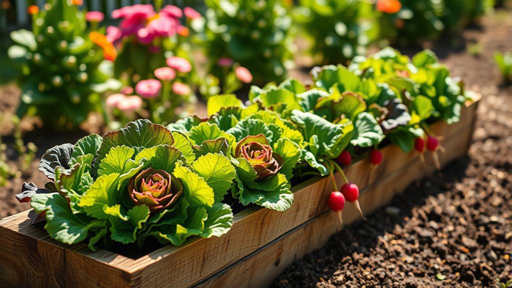 edible vegetable garden edging