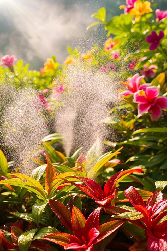 efficient humidification and watering