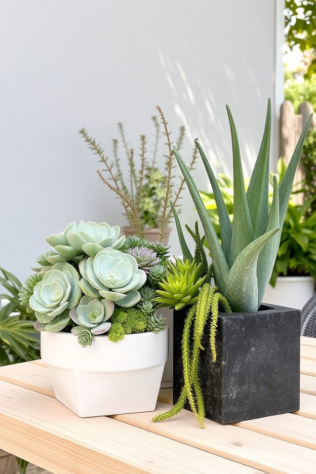 effortless modern succulent beauty