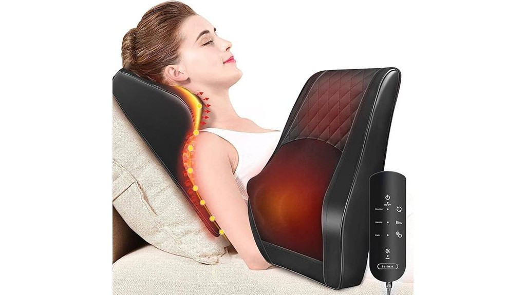 electric heated massage pillow