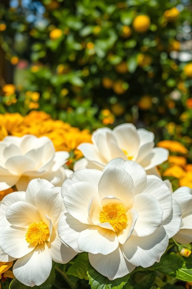 elegant camellias enhance gardens