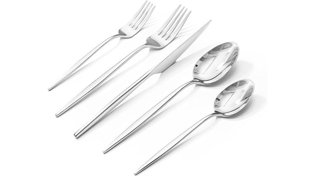 elegant dining utensil assortment