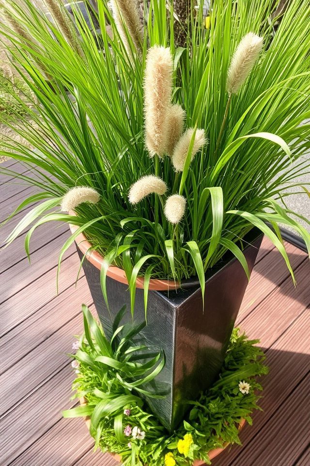 elegant drought tolerant garden focal points