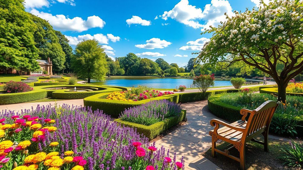 elegant gardens in northamptonshire