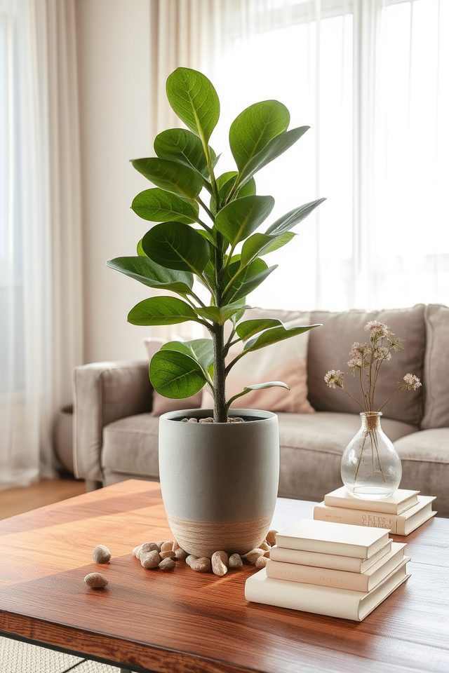 elegant indoor greenery accent