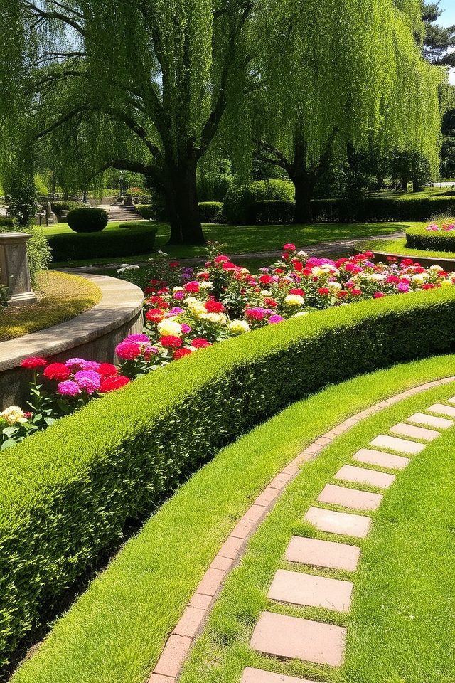 elegant landscape boundary definition