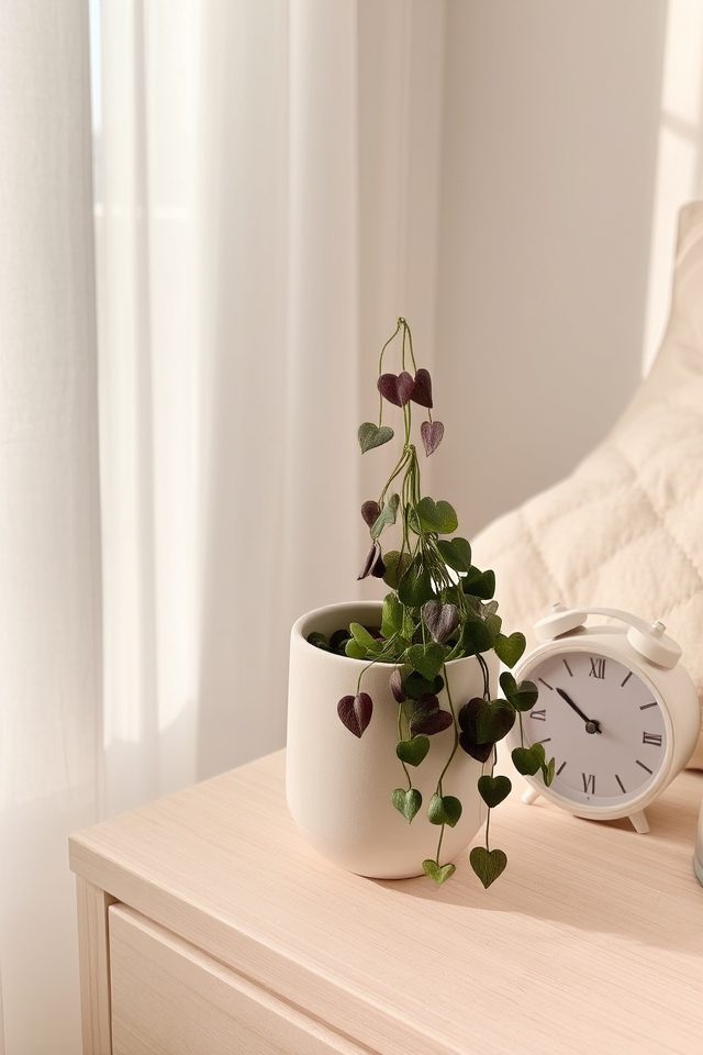 elegant low maintenance bedroom plant
