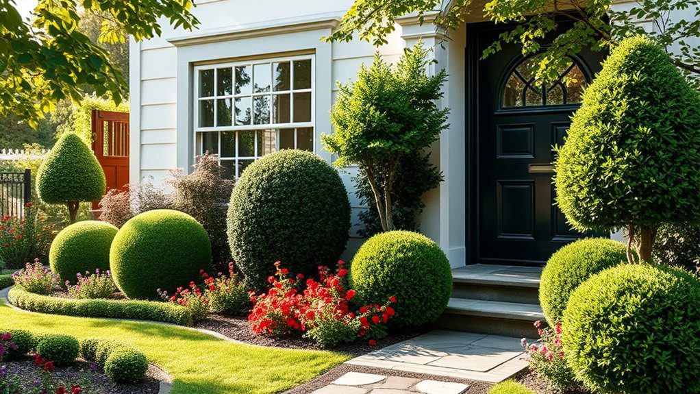 elegant low maintenance foundation plants