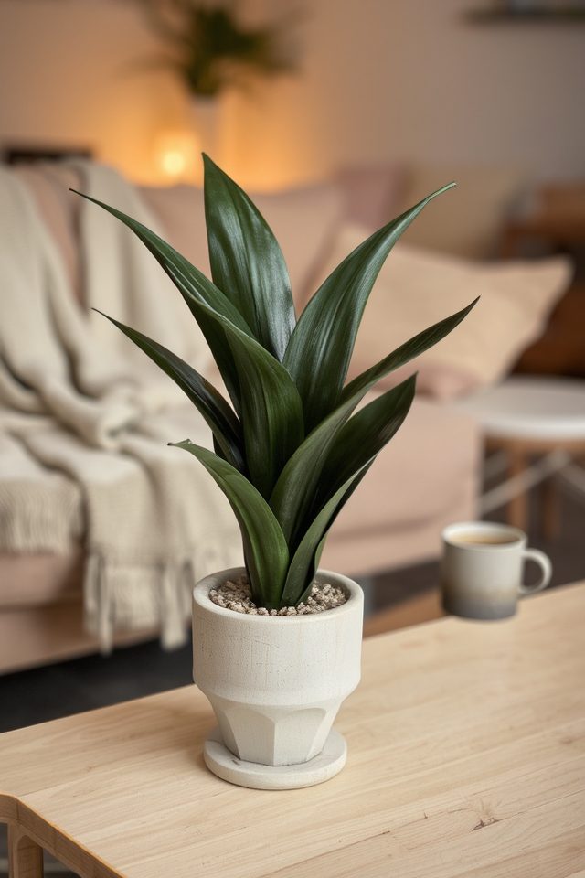 elegant low maintenance indoor plant