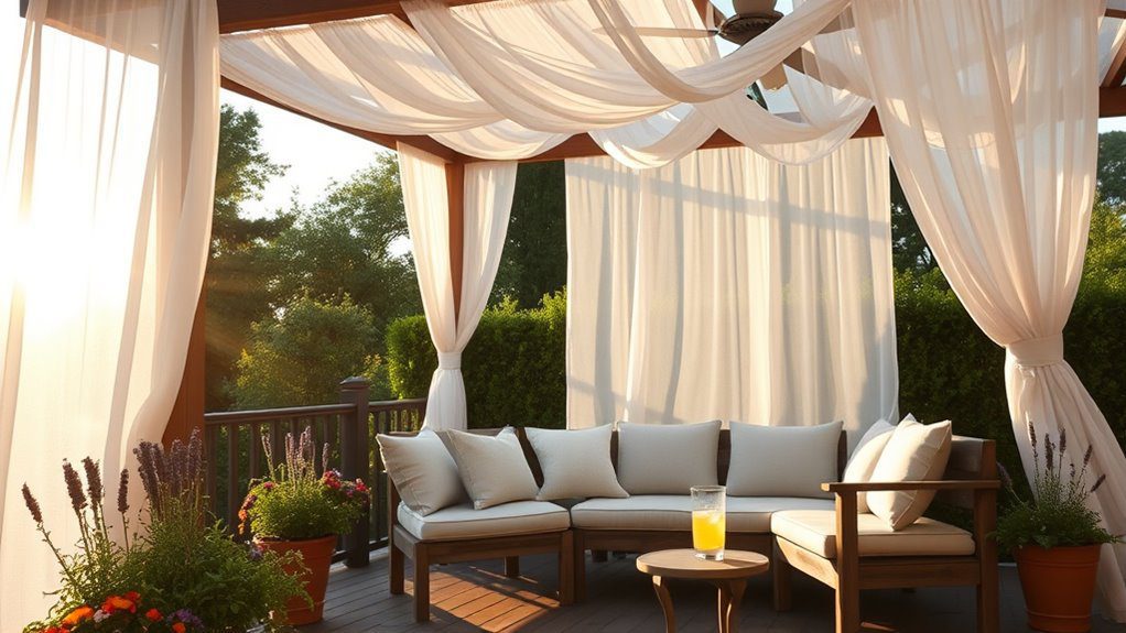 elegant outdoor privacy solution