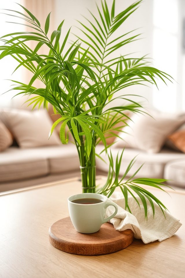 elegant tropical indoor plant