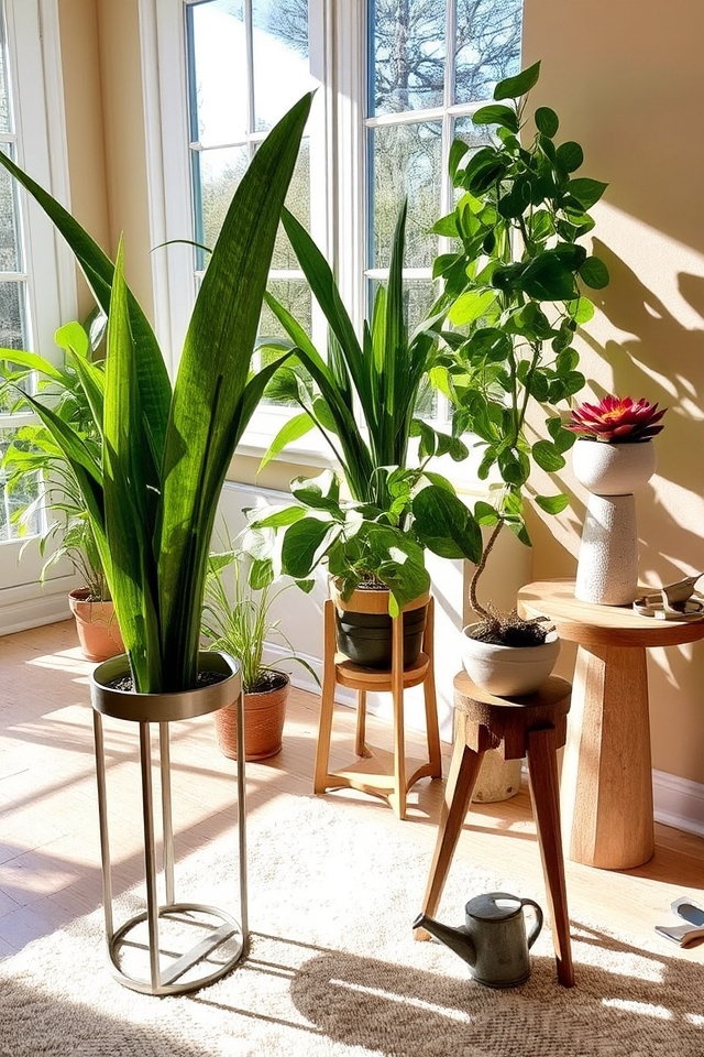 elevate greenery with style