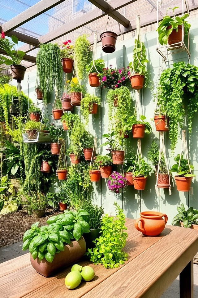 elevate patio with greenery