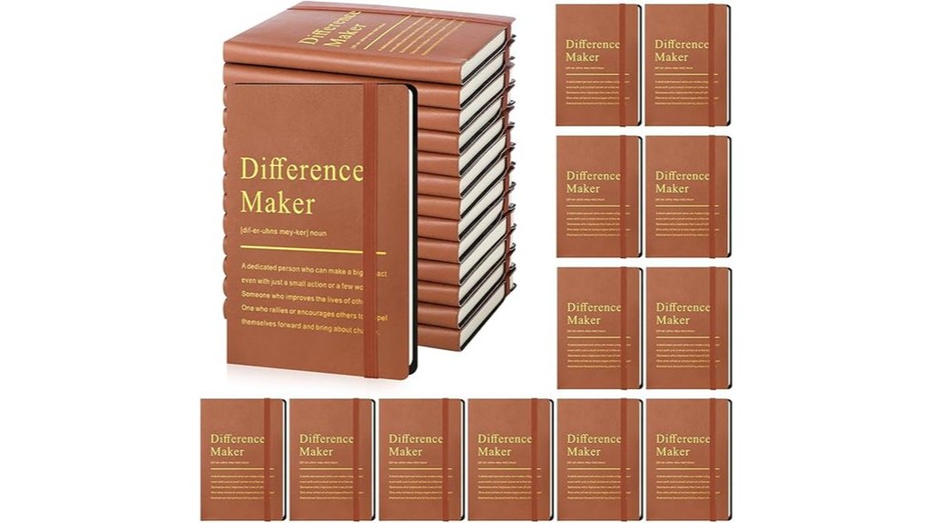 employee appreciation leather journals