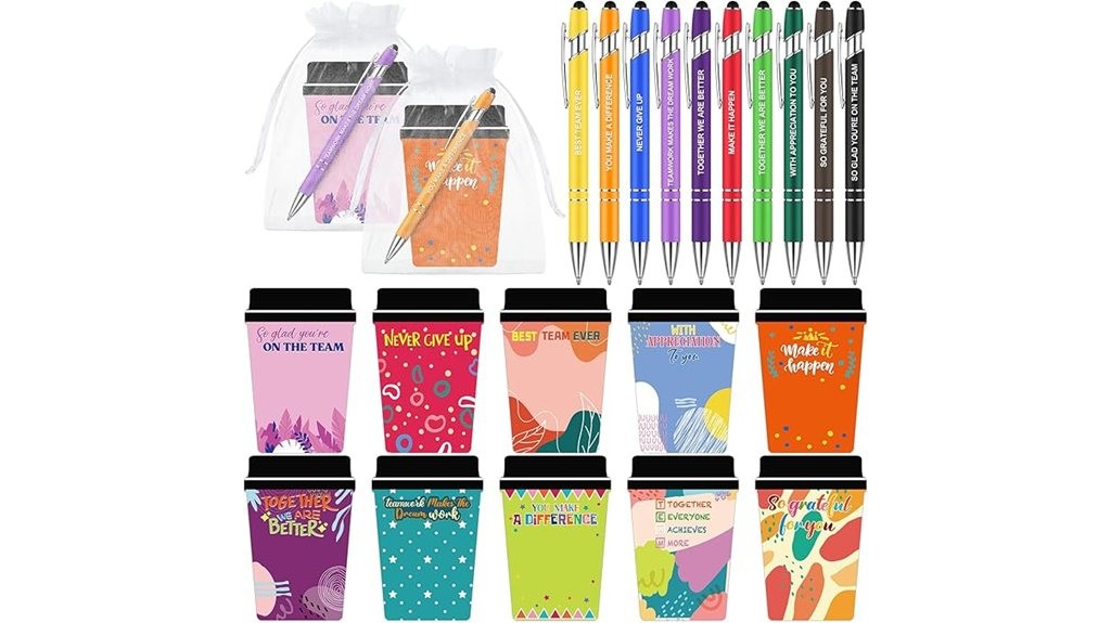 employee appreciation notepads set