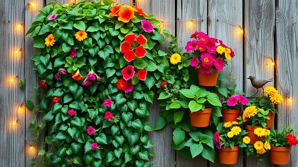 enchanted vertical garden design