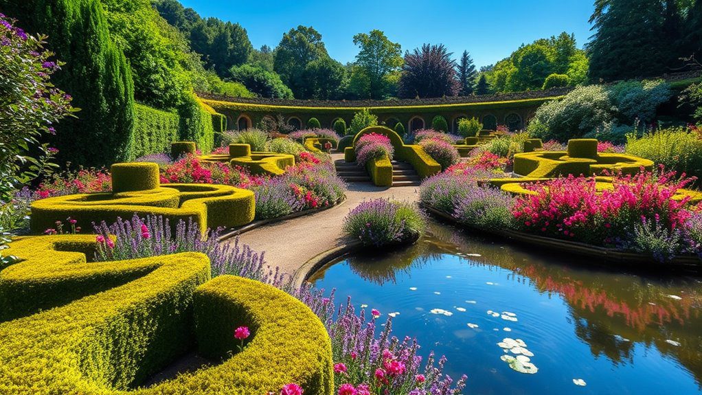 enchanting historical english garden