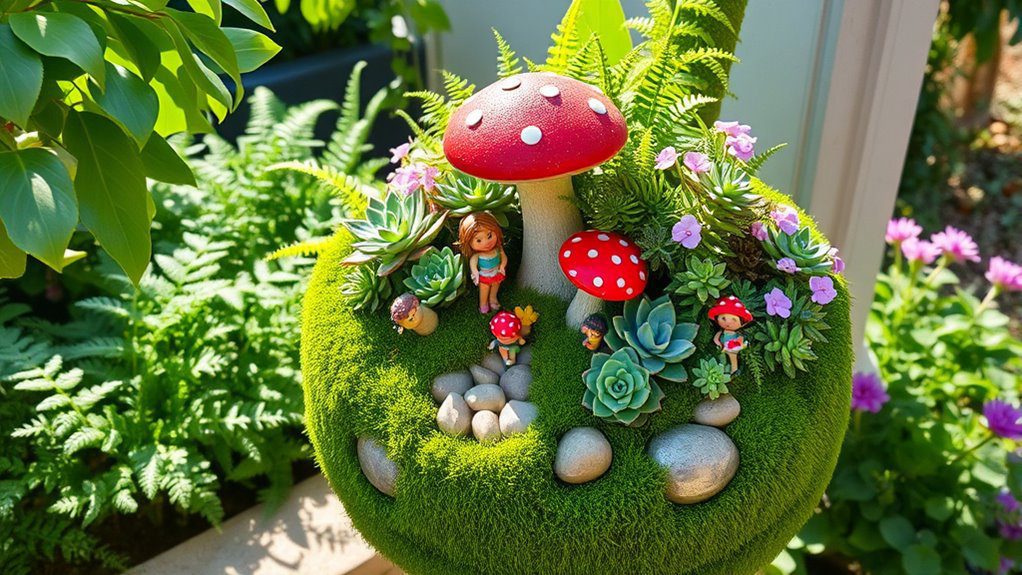 enchanting miniature fairy garden