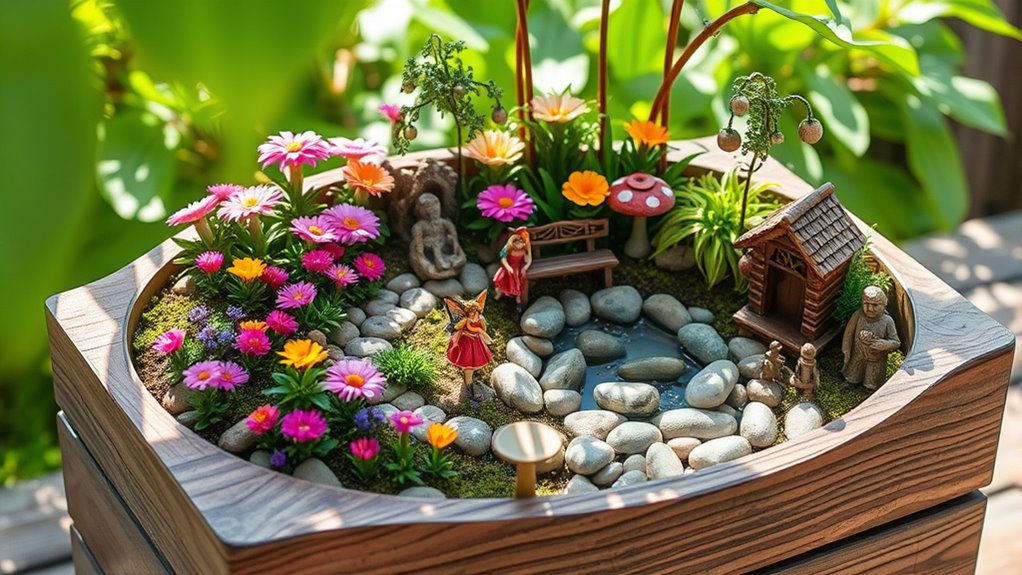 enchanting miniature fairy gardens