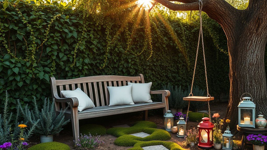 enchanting nature retreat corner