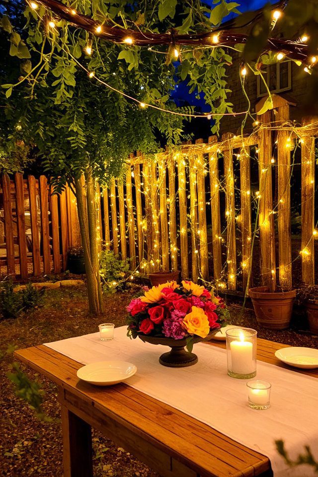enchanting outdoor lighting ideas