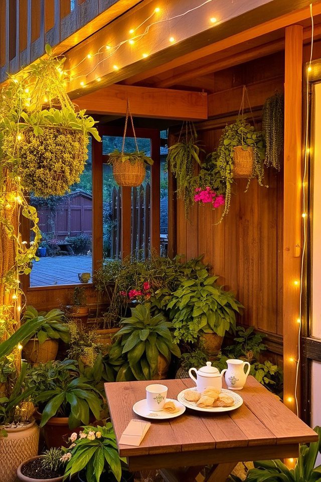 enchanting outdoor lighting solution