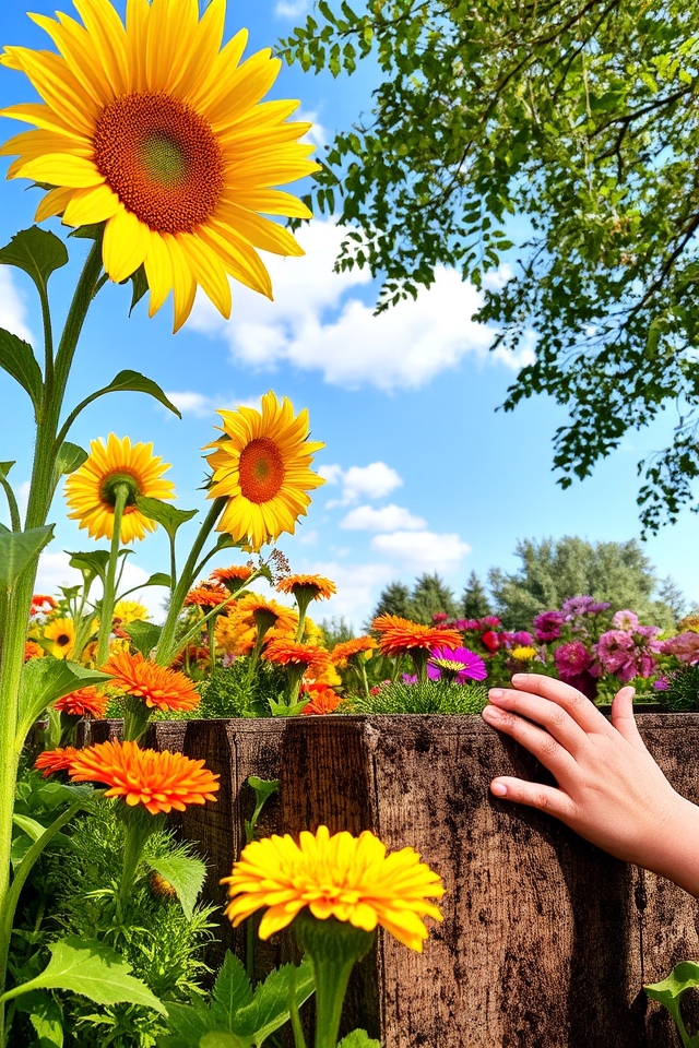 engaging children in gardening