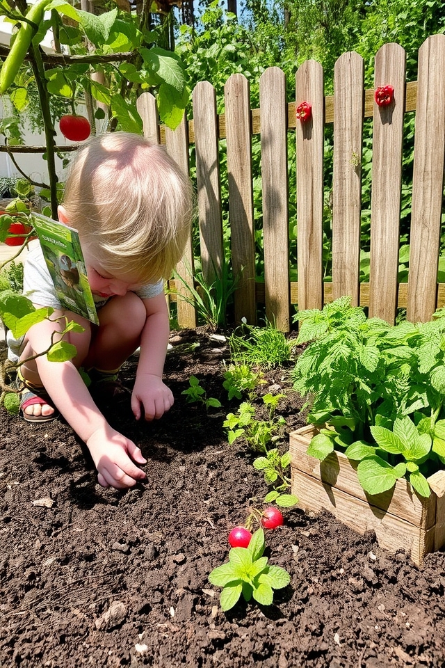 engaging edible gardening experience