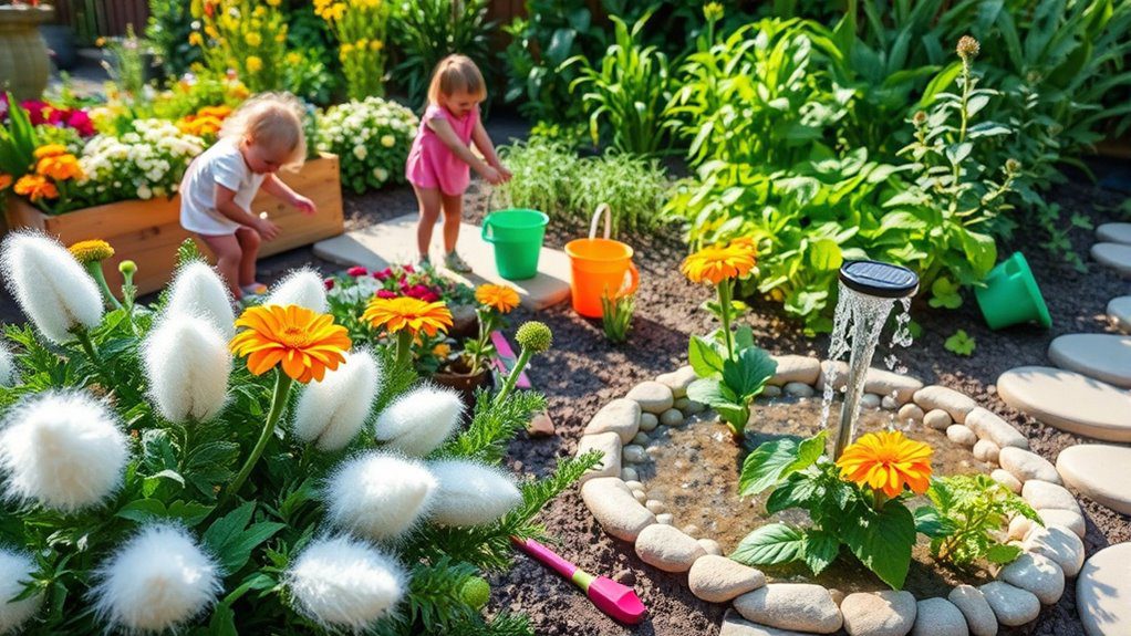 engaging sensory garden experience