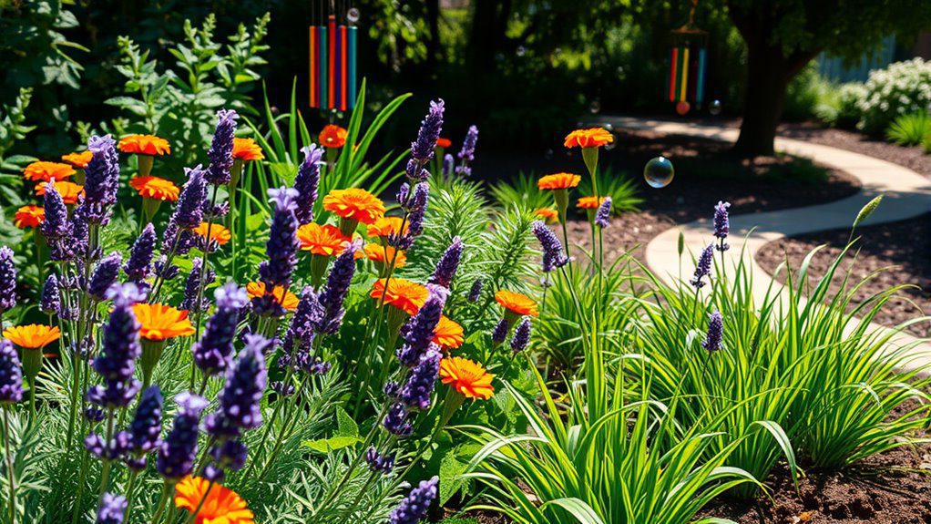 engaging sensory garden project