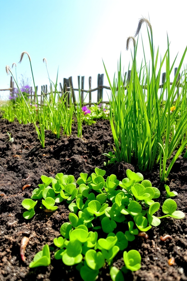 enhance soil with cover crops