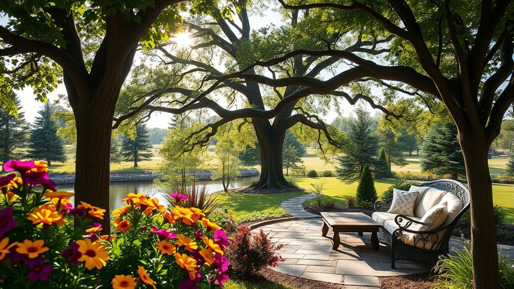 enhancing views with trees