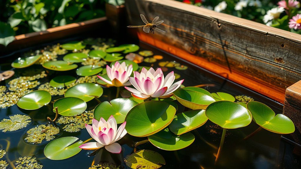 enhancing water trough ecology